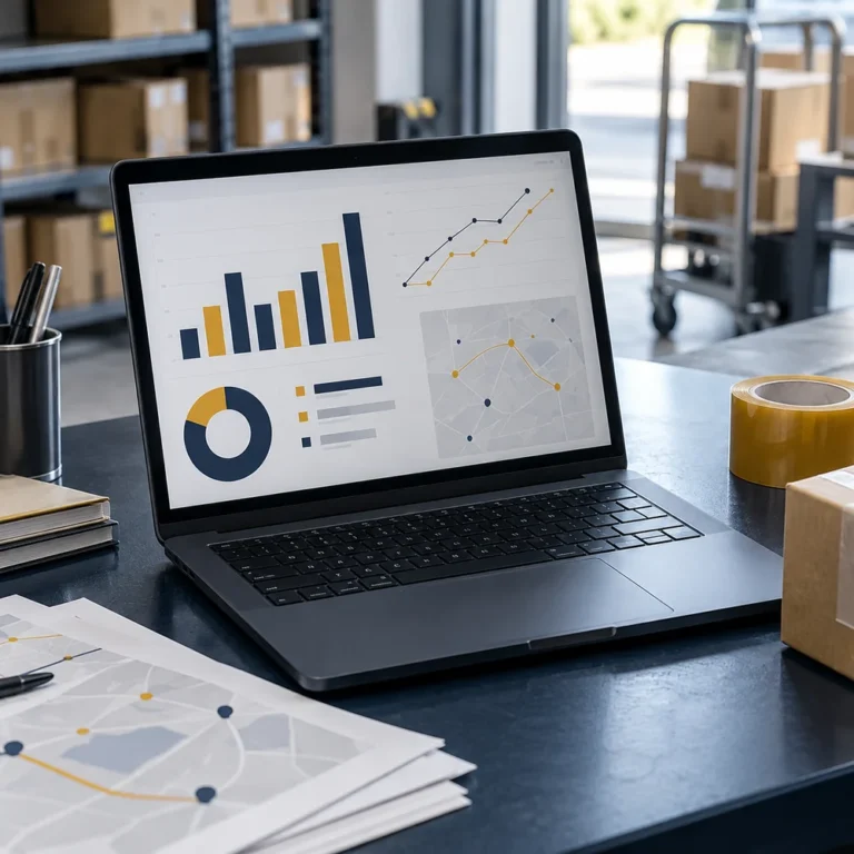 Ofiste dijital SEO analiz grafikleri — temsili görsel